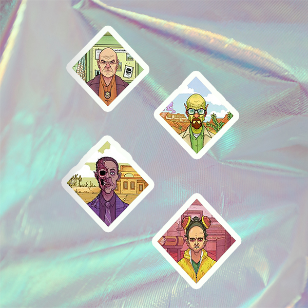 Breaking Bad Stickers Pack